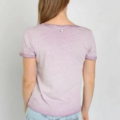 Besorgen 🌟 Khujo T-Shirt Basic - Grape, Damen 👍 -khujo Verkaufsladen 706869564eb24572a88552f58300eede
