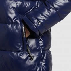 Blitzangebot 😉 Khujo CORINNA SHINY - Wintermantel - Dunkelblau Glänzend, Damen 👏 -khujo Verkaufsladen 706c11e569504acbbe2b6f564d040dab