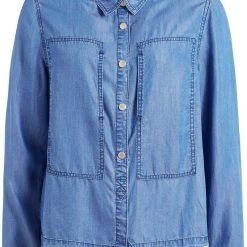 Coupon ⭐ Khujo ESAIA - Hemdbluse - Denim Blue, Damen 🛒 -khujo Verkaufsladen 7090aea7c92f4ac49873ab00788ffb58