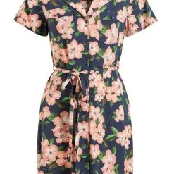 Beste Bewertungen von 🔔 Khujo ELIZAVETA - Blusenkleid - Xb8 Rose Hawaiian Floral Aop, Damen ✨ -khujo Verkaufsladen 7293463bff96406fb7241d91cfcca2d8