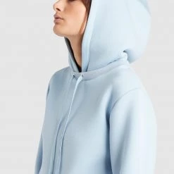 Billig 🛒 Khujo KANEETA - Kapuzenpullover - Light Blue, Damen ✔️ -khujo Verkaufsladen 729a460985ec44398c817f7da47e5016