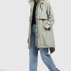 Rabatt 😀 Khujo ARIANA - Parka - Blassgrün, Damen 🔔 -khujo Verkaufsladen 72d3ffa1fbde4e26b8d555580a0ac49b