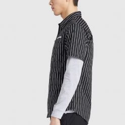 Am billigsten ✔️ Khujo SKELTON - Hemd - Black, Herren 🤩 -khujo Verkaufsladen 7307e5adafcc4b308c609c6eb3898ea2