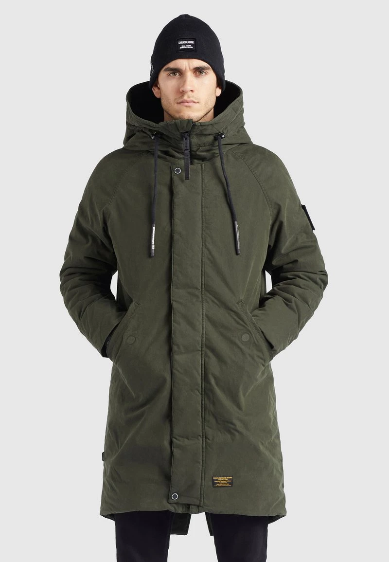 Billig 🔥 Khujo HAAK - Wintermantel - Dunkelgrün, Herren 🎉 1 Billig 🔥 Khujo HAAK - Wintermantel - Dunkelgrün, Herren 🎉