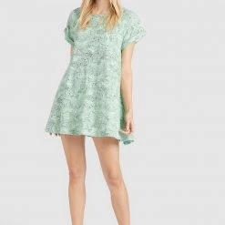 Brandneu 💯 Khujo IOCASTE - Jerseykleid - Türkis, Damen 🥰