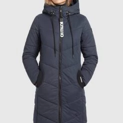 Bester Verkauf 😉 Khujo ARIBAY PEACHED - Wintermantel - Dunkelblau, Damen 🤩