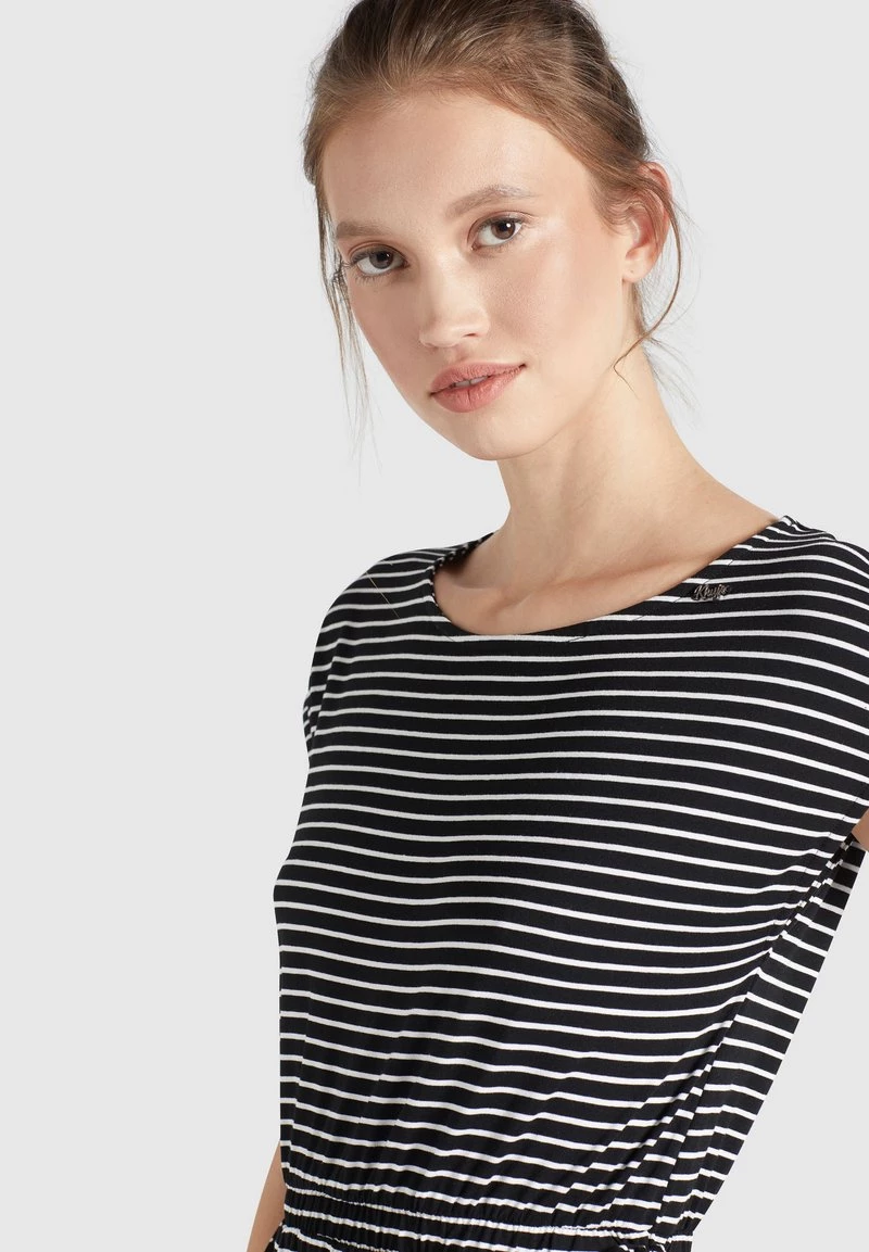 Billig 🎉 Khujo CRISTELLA - Maxikleid - Schwarz-weiß Gestreift, Damen ⌛ 6 Billig 🎉 Khujo CRISTELLA - Maxikleid - Schwarz-weiß Gestreift, Damen ⌛ – Bild 6