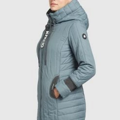Bestes Angebot 🧨 Khujo JERRY PRIME5 STRUCTURED - Wintermantel - Blaugrau, Damen 🧨 -khujo Verkaufsladen 7653d8be158e4fab98117964982b0457