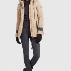 Beste Bewertungen von ❤️ Khujo TWEETY PRIME5 PEACHED - Übergangsjacke - Beige, Damen 👍 -khujo Verkaufsladen 76a454e24c0248fba2375a793a0c170e