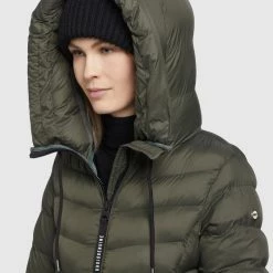 Bestpreis 🔥 Khujo INGRAM SHINE - Wintermantel - Dunkeloliv, Damen 🌟 -khujo Verkaufsladen 76c355f13a5344d0b1314fac59e686c5