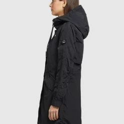 Budget ⌛ Khujo GAMES - Parka - Schwarz, Damen 🧨 -khujo Verkaufsladen 76d6135384bc45238c1d404bee79b929
