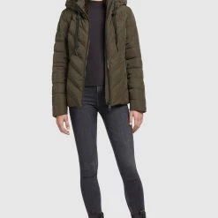 Schlussverkauf ✨ Khujo EIJA2 - Winterjacke - Dunkeloliv, Damen 🔔 12 Schlussverkauf ✨ Khujo EIJA2 - Winterjacke - Dunkeloliv, Damen 🔔 -khujo Verkaufsladen 76dea02943aa4bc384fa337db8047286