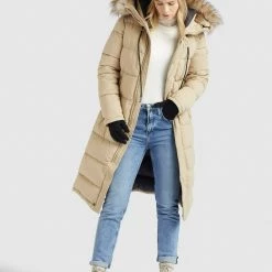 Besorgen 😀 Khujo LISSANDRA - Wintermantel - Beige, Damen 👍 -khujo Verkaufsladen 77573837f0684d40b40eec4ed875a185