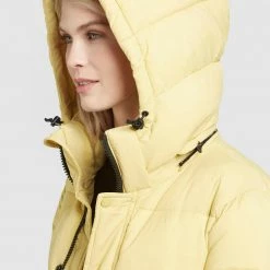 Top 10 ❤️ Khujo CORINNA MATT - Wintermantel - Hellgelb, Damen 🌟 -khujo Verkaufsladen 77d6409787a24a5c8884674c975f7557