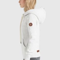 Neu 👏 Khujo FANCI - Kapuzenpullover - Hellgrau Meliert, Damen 🥰 -khujo Verkaufsladen 78f632a4aa774800bc8cebcbb3595ef4