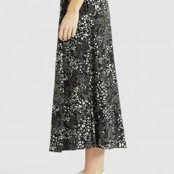 Blitzangebot 👍 Khujo HEPKE - A-Linien-Rock - Schwarz-weiß Gemustert, Damen ✔️ -khujo Verkaufsladen 791b27eb7582404abb58ef5a248f5659