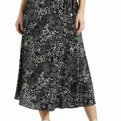 Blitzangebot 👍 Khujo HEPKE - A-Linien-Rock - Schwarz-weiß Gemustert, Damen ✔️ -khujo Verkaufsladen 7a20a9ae034d4dab979bb027db02dfc1