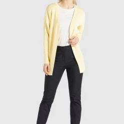 Neu ✨ Khujo LADDY - Strickjacke - Hellgelb, Damen ⌛ -khujo Verkaufsladen 7a3a3b1c73cd47d5ace34759e09c390b