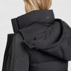 Bestes Angebot 💯 Khujo MAGNETA MATT - Weste - Schwarz, Damen 🤩 -khujo Verkaufsladen 7a5169f3441546c2854c3161e018aa18