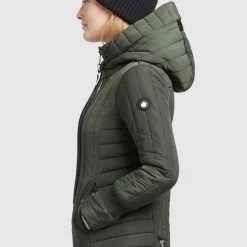 Blitzangebot 🎁 Khujo TWEETY PRIME5 LIGHT - Übergangsjacke - Dunkelgrün, Damen 👏 -khujo Verkaufsladen 7a5698ca7e3544e3ad06b27f98e3f860