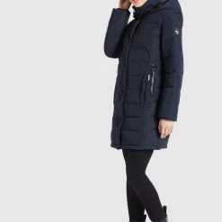 Top 10 😉 Khujo DELINAS2 - Wintermantel - Dunkelblau, Damen 😉 -khujo Verkaufsladen 7abf62a5a9834d6d80e15e26f50588c1