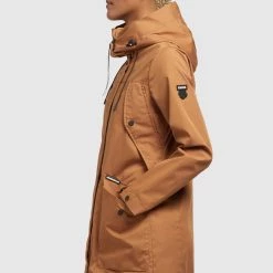 Brandneu ❤️ Khujo AIRA2 - Parka - Toffee, Damen 🔔 -khujo Verkaufsladen 7af154d07bca45cb97df124fc250de56