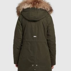 Coupon 🎁 Khujo CODISH - Wintermantel - Dunkelgrün, Damen 🧨 -khujo Verkaufsladen 7b1860cad95a4ba4970ec547fd3f83a1