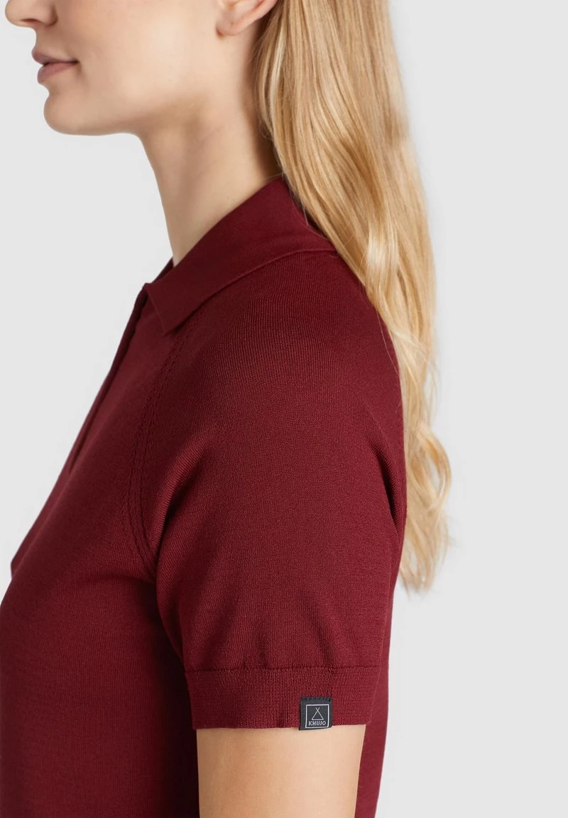 Budget 💯 Khujo PANNA - Strickkleid - Dunkelrot, Damen ❤️ 6 Budget 💯 Khujo PANNA - Strickkleid - Dunkelrot, Damen ❤️ – Bild 6