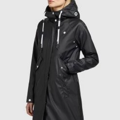 Bestes Angebot 👍 Khujo HALFA - Parka - Schwarz, Damen 🎉 -khujo Verkaufsladen 7bc0e77b1c0a4bda866c971b25072b38