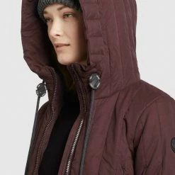 Blitzangebot 🌟 Khujo JERRY PRIME - Wintermantel - Weinrot, Damen 👏 -khujo Verkaufsladen 7c4577d4ab5541fc9a27dddbce8e2d97