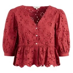 Rabatt 🥰 Khujo GALILEA - Bluse - Rotbraun, Damen 👏 -khujo Verkaufsladen 7c5501a79e7748c5997bfcab3beb5463