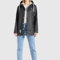 Rabatt 💯 Khujo ALICIA - Parka - Schwarz, Damen ✨ -khujo Verkaufsladen 7d3c727528e34cb09d1f1370471cd333