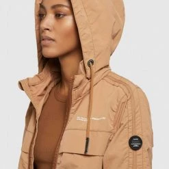 Budget 🎉 Khujo VOYA - Parka - Toffee, Damen ✨ -khujo Verkaufsladen 7de26e9d9c68433093950662664bac4c