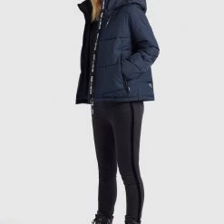 Angebote 👏 Khujo ESILA - Winterjacke - Dunkelblau, Damen 🛒 -khujo Verkaufsladen 7ea52173950f434f9f70e463d388a186