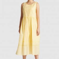 Angebote 💯 Khujo PALESA - Freizeitkleid - Gelb, Damen 🧨