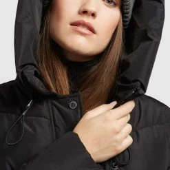 Budget 👏 Khujo JORDIS - Wintermantel - Schwarz, Damen 👍 -khujo Verkaufsladen 8111b2e365d147bca6f9c1786748e897