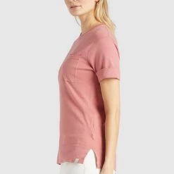 Rabatt 😉 Khujo ALLMUT - T-Shirt Basic - Pink, Damen 😉 -khujo Verkaufsladen 81e603328e3d469bb6f8a96fb0e0a3b8