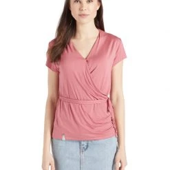 Besorgen 👍 Khujo LETICIA - T-Shirt Print - Rosa, Damen 😉