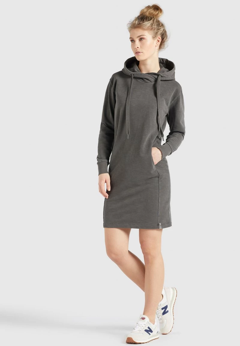 Am billigsten 🛒 Khujo HALOUMA - Freizeitkleid - Grau Gewaschen, Damen ⭐ 7 Am billigsten 🛒 Khujo HALOUMA - Freizeitkleid - Grau Gewaschen, Damen ⭐ – Bild 7