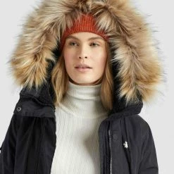 Aktion 🔥 Khujo CODISH - Wintermantel - Schwarz, Damen ✔️ -khujo Verkaufsladen 850e3995a6ce4fa5b34213dd0fe410dc