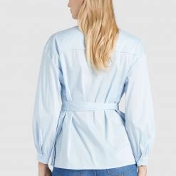 Bestes Angebot 😍 Khujo RAMYA - Hemdbluse - Light Blue, Damen 👏 -khujo Verkaufsladen 8571fc4efdc24b7dab95b4e72bb34e9b