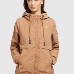 Billig ✔️ Khujo ZAHIRA3 - Leichte Jacke - Toffee, Damen 🌟