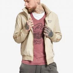 Schlussverkauf 🌟 Khujo COVIS - Leichte Jacke - Beige, Herren 👍