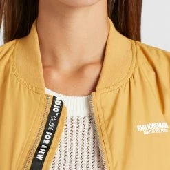 Neu 🤩 Khujo KALIA - Bomberjacke - Beige/yellow, Damen 🌟 -khujo Verkaufsladen 881ee9f726aa4efc9c90b5e0ecc31f42