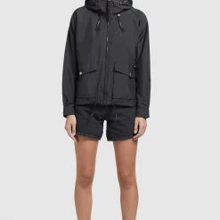 Bestes Angebot 🧨 Khujo BLAIR - Übergangsjacke - Schwarz, Damen ⭐ -khujo Verkaufsladen 882ae71c14b94454805fbeed7747ab9d