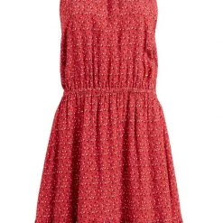Bester Verkauf 🧨 Khujo KELSA - Freizeitkleid - Rot Geblümt, Damen 🤩