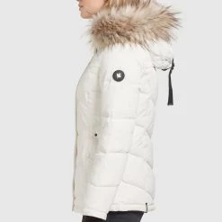 Bestes Angebot ✔️ Khujo WINSEN - Winterjacke - Naturweiß, Damen 💯 -khujo Verkaufsladen 8942f26efddc40acb5a9fb62f1b6343c