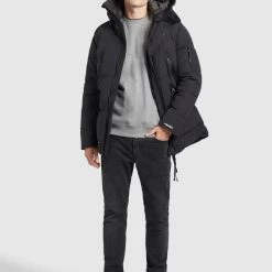 Budget 😉 Khujo GORD - Wintermantel - Schwarz, Herren 🥰 -khujo Verkaufsladen 8ad64f12389b4cf79a7be9cb7c53becb