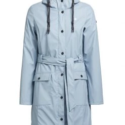 Coupon ✔️ Khujo GLENNA - Regenjacke / Wasserabweisende Jacke - Hellblau, Damen 🌟 -khujo Verkaufsladen 8c3af68309a1471191c84e65897bdbcc