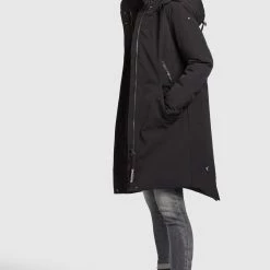 Schlussverkauf 🔔 Khujo CHARLYN2 - Wintermantel - Schwarz, Damen ❤️ -khujo Verkaufsladen 8c5869a9ae8c43d195693f89a108f96f